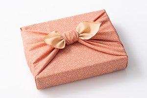 風呂敷(表:ピンク|裏:ベージュ)